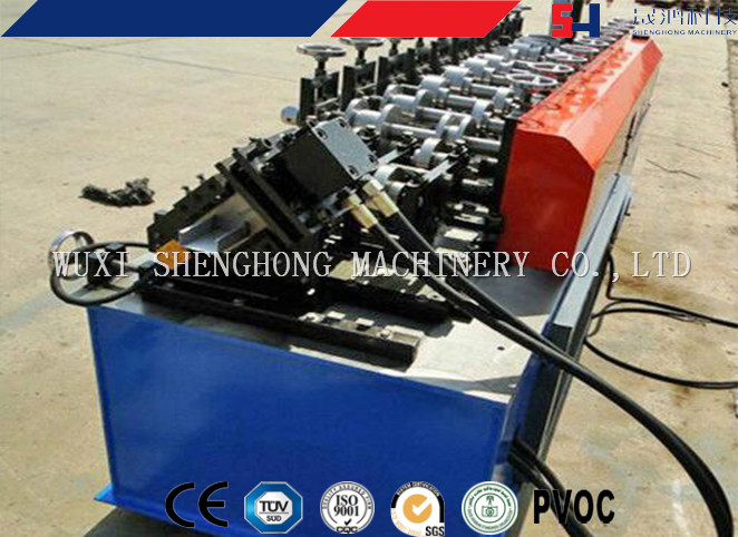 Mm Thickness C / Z Purlin Steel Roll Form Machine Efficiency Roll Forming Machinery
