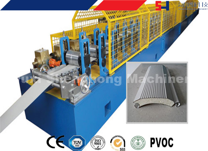 Window / Door Frames Roll Forming Machine 5.5 KW 380V With PU Foam Insulated