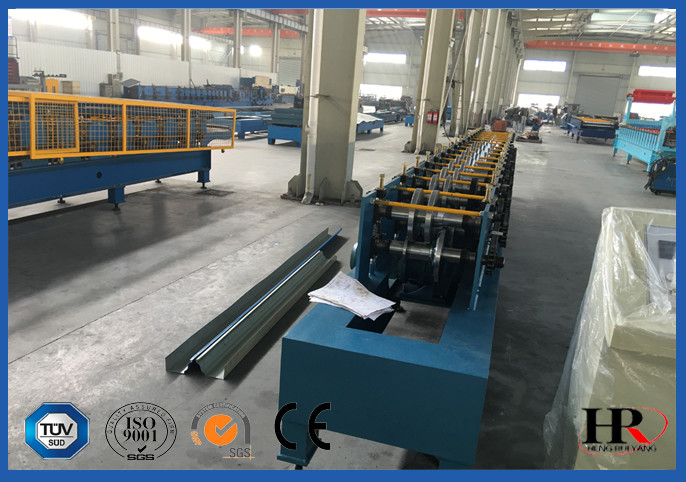 High Speed Cold Roll Forming Machine Making Lip Channel With Hat Shape Section