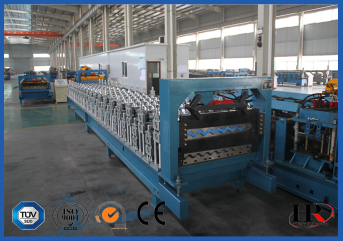 Electric Controlling Roof  Roll Forming Machine with Voltage 460V 3ph 60Hz