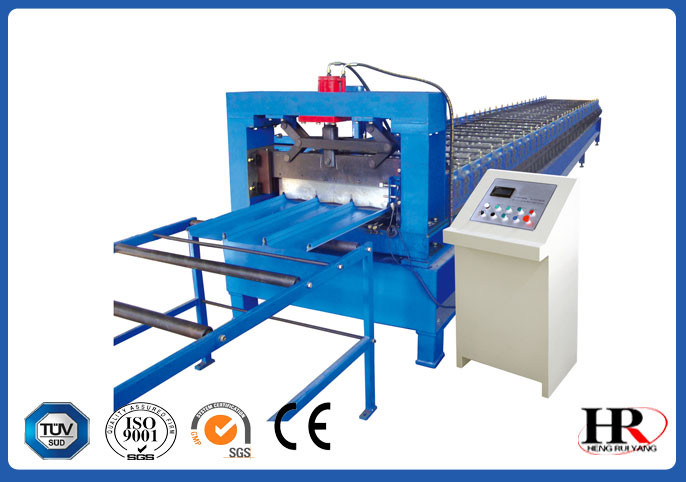 Chain Drive Tile Cold Roof Sheet Making Machine Coated With Chrome
