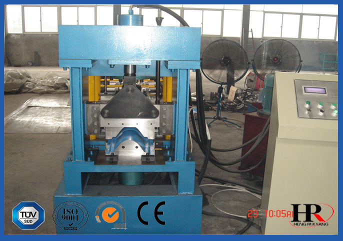 380V 3 Phase Metal Roofing Roll Forming Machine With Cr12 Rolling Wheel