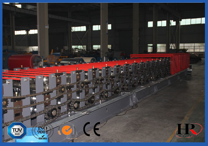 Rib Lath Sheet Metal Roll Forming Machines / Hydraulic Shearing Roll Forming Machines
