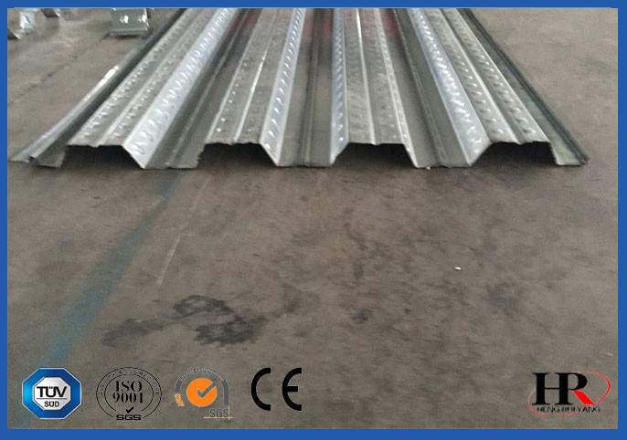 Metal Floor Deck Roll Forming Machine , Floor Decking mahine