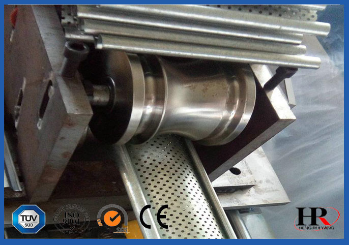 Hydralic Cutting Galvanized Steel Roller Shutter Door Forming Machine PLC Control