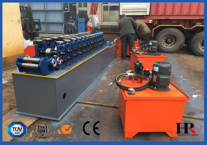 Light Steel Structure Villa / Prefabricated House Kits Roll Forming Machine